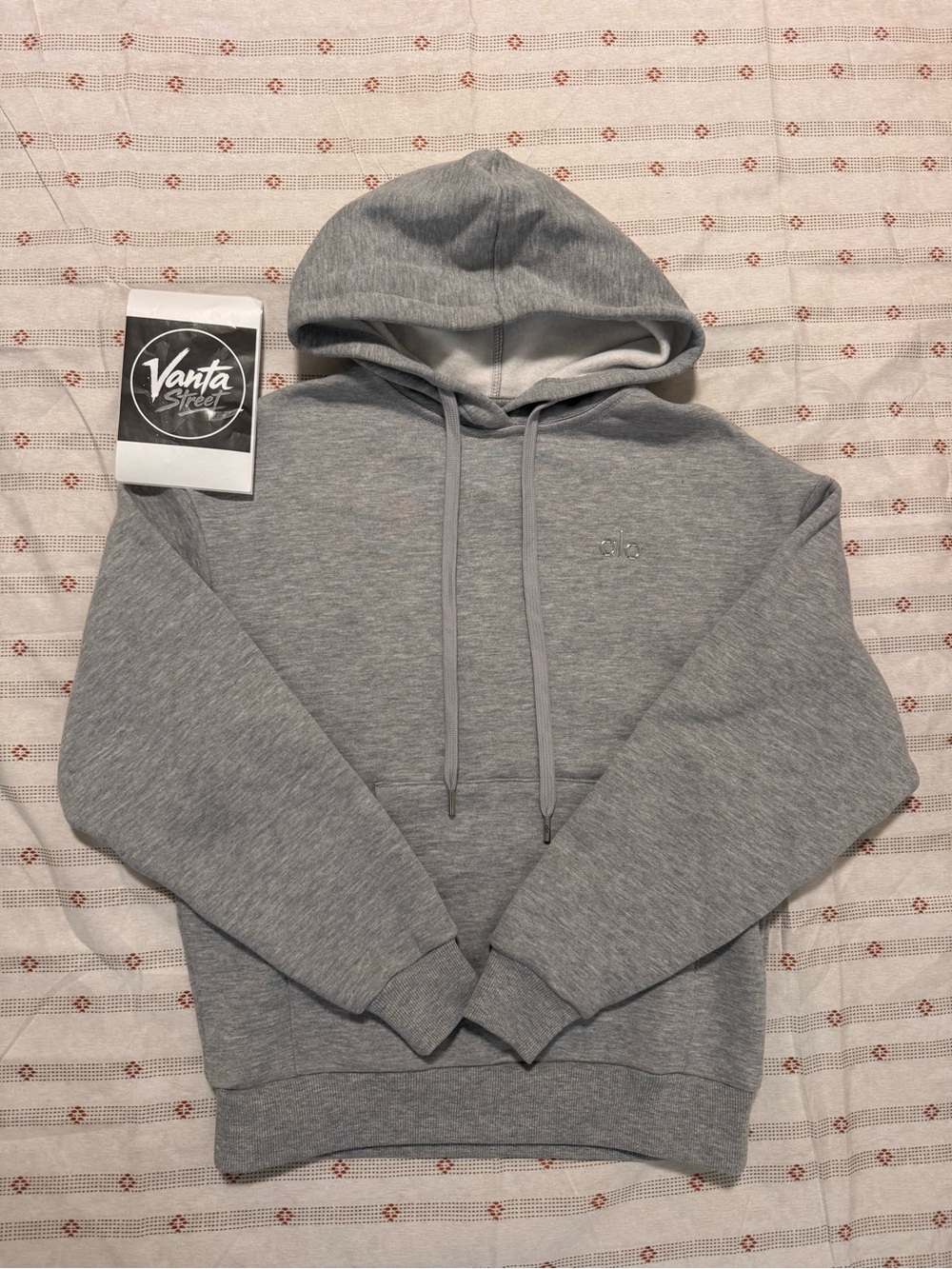 Women's Gray Hoodie Sweatshirt